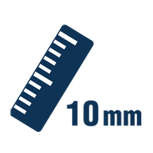 10 mm Ruler Icon